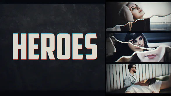 VIDEOHIVE PAGE TURN HEROES INTRO