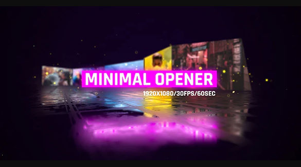 Videohive Minimal Openers/ Simple Slideshow/ Modern Museum/ Stylish Intro/ Bright 3D Camera Move/ Neon Mood