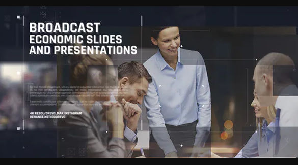 Videohive Broadcast Economic Slides/ Business Promo/ Event Promo/ Motivation/ Political News/ Corp Conference