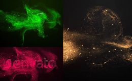 Videohive Particle Sand Logo Reveal