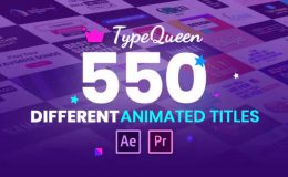 Videohive TypeQueen - Animated Title and Kinetic Text
