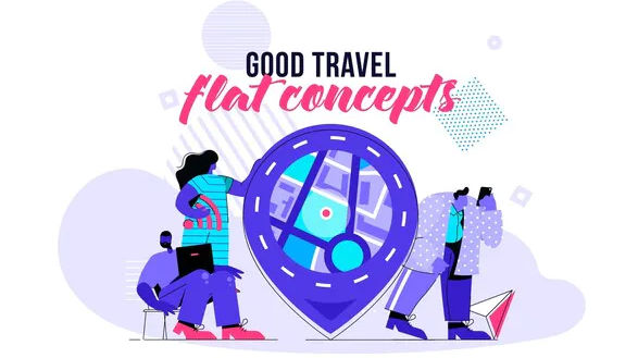 VIDEOHIVE GOOD TRAVEL – FLAT CONCEPT
