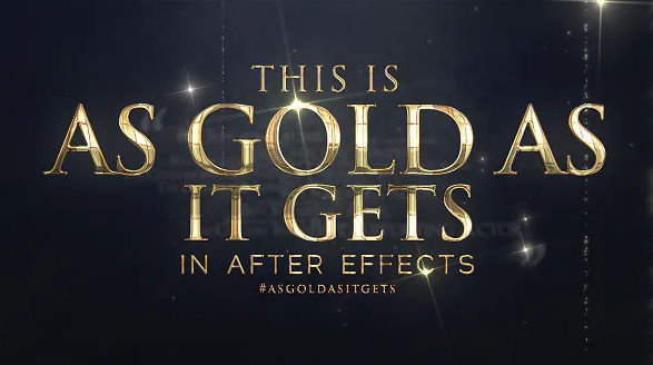 As Gold As It Gets – Awards Broadcast Package Videohive