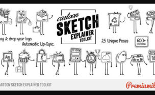 Cartoon Sketch Explainer Toolkit Videohive