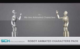 Robot Animated Characters Pack Videohive