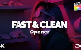 Videohive Fast & Clean Opener - Apple Motion