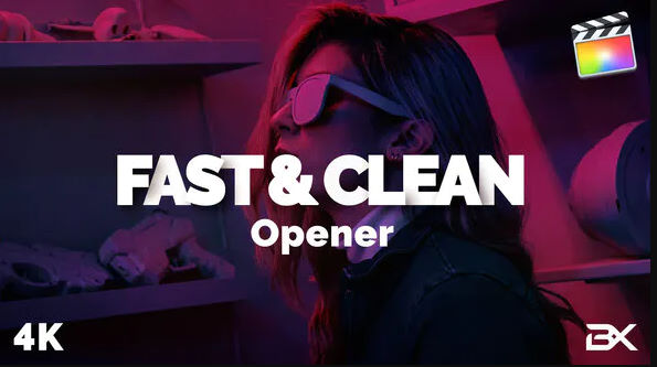 Videohive Fast & Clean Opener – Apple Motion