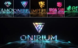 Gems & Lights – Gemstones Logo Reveal Pack Videohive