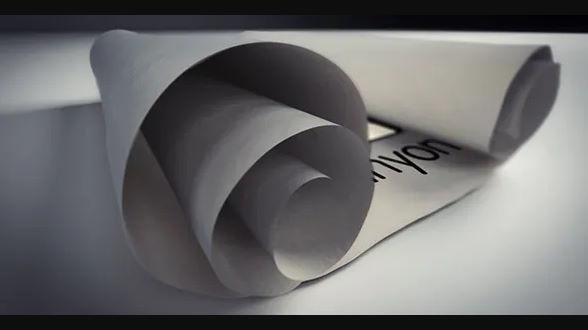White Scroll Logo Reveals Videohive