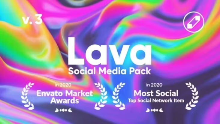 Videohive Lava | Social Media Pack V3