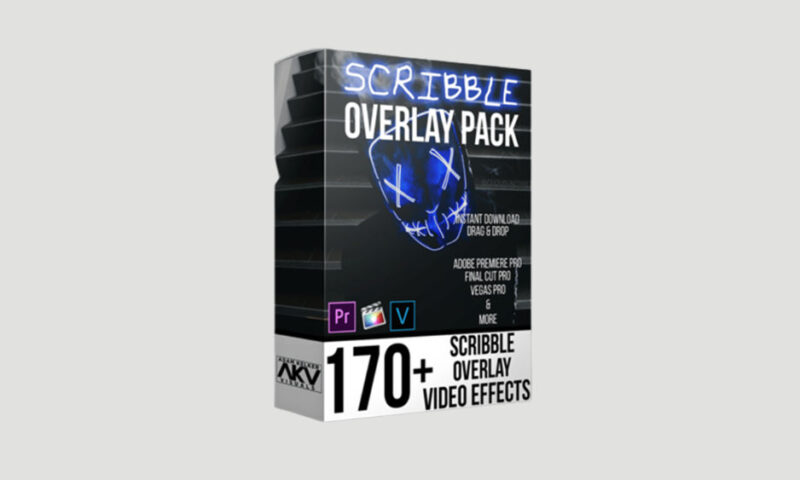 Scribble Overlay Effect Pack – Akvstudios