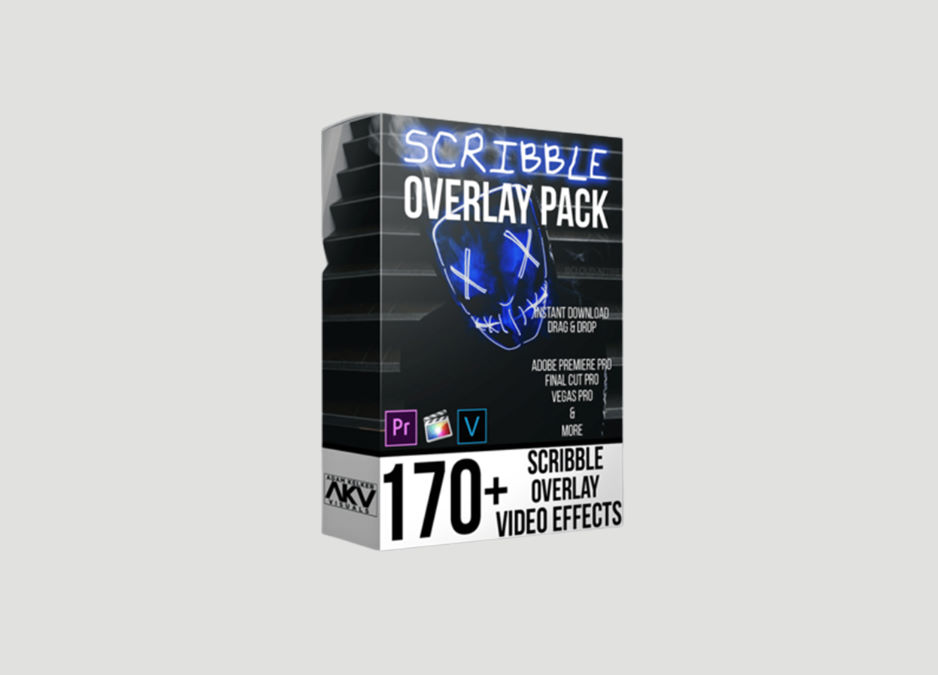 Scribble Overlay Effect Pack – Akvstudios cover image