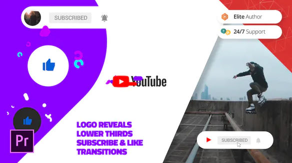 Videohive Modern Youtube Channel For Premiere Pro