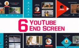 YouTube End Screens – Motionarray