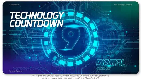Videohive Technology Countdown