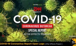 Videohive COVID-19 Coronavirus Report Open Logo