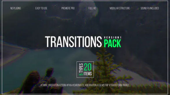 Videohive Transitions Pack V.1 – Premiere Pro