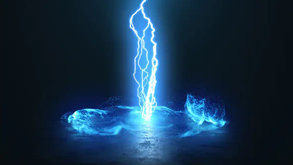 Videohive Vortex Lightning Explosion Logo