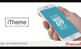 iTheme | Web App Mock-Up Footage Videohive
