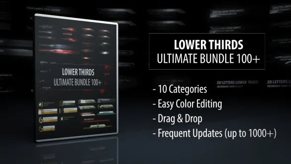 Lower Thirds – Ultimate Bundle 100+ Videohive