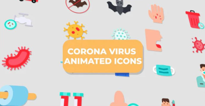 Virus Icons – Motionarray