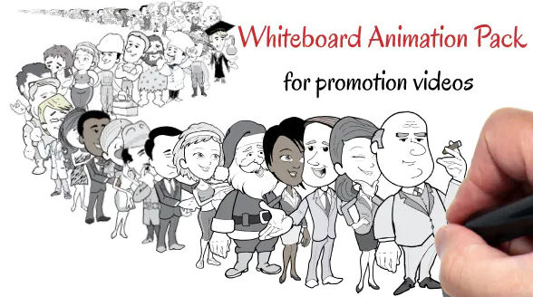 Whiteboard Animation Pack For Promotion Videos Videohive