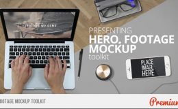 Hero Footage Mockup Toolkit Videohive