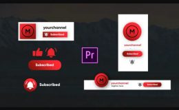 Youtube Subscribe Elements - Premiere Pro