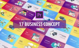 Videohive Business Concept Flat Animation (MOGRT)