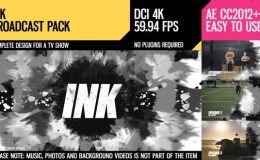 Videohive Ink (Broadcast Pack)