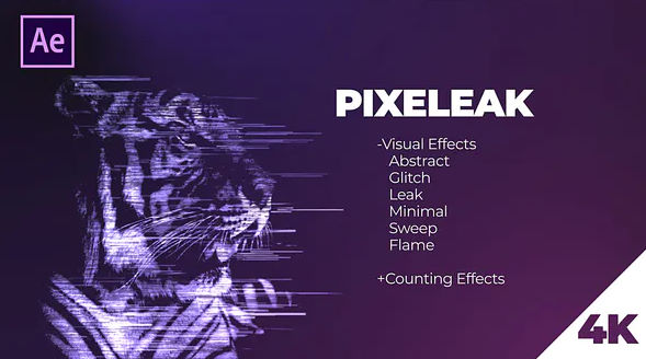 Videohive Pixeleak | Effects Pack