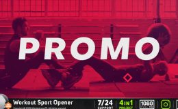 VIDEOHIVE WORKOUT SPORTS OPENER