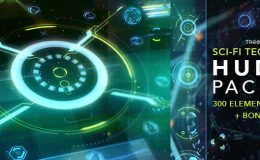 VIDEOHIVE HUD SCI-FI INFOGRAPHIC