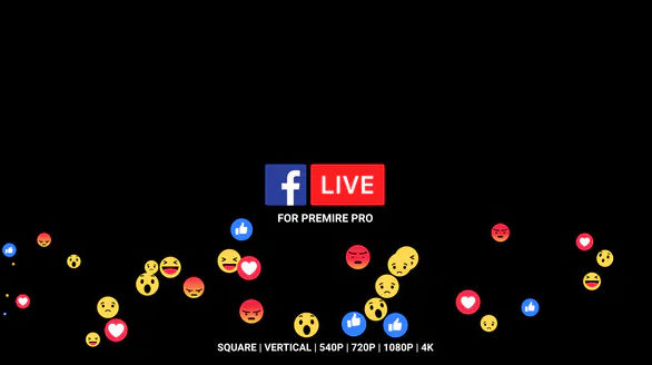 Videohive Facebook Live – Premiere Pro