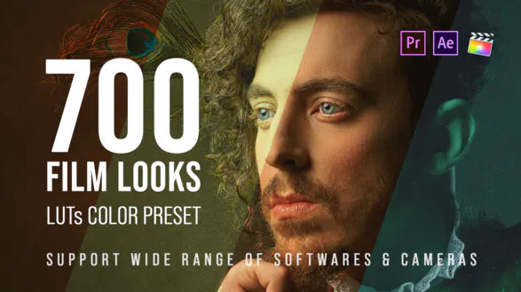 700 Film Looks – LUT Color Preset Pack