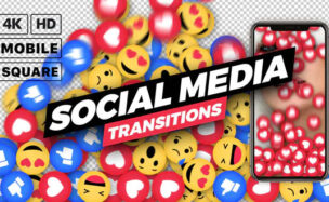 VIDEOHIVE SOCIAL MEDIA TRANSITIONS