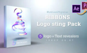 Ribbon logo Sting Pack – Premiere PRO Videohive