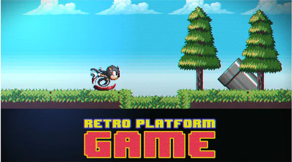 Retro Platform Game Videohive