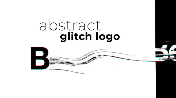 VIDEOHIVE ABSTRACT GLITCH LOGO 26316175