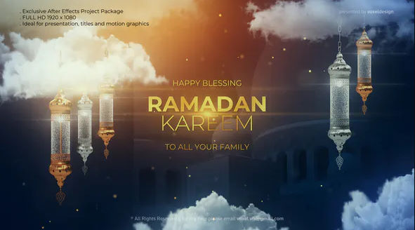 Videohive Ramadan Kareem Title 26238215