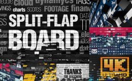 VIDEOHIVE SPLIT-FLAP BOARD