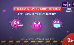 VIDEOHIVE CORONA VIRUS (FIVE SIMPLE RULES)