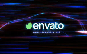 VIDEOHIVE FAST CAR LOGO IDENT