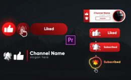 Videohive Youtube Subscribes Pack-Premiere Pro