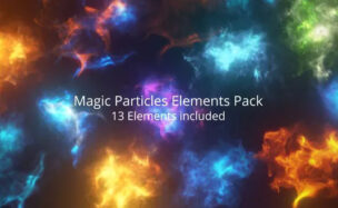 Videohive Magic Particles Elements Pack