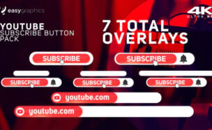 Videohive Modern Youtube Subscribe Reminder Pack