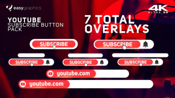 Videohive Modern Youtube Subscribe Reminder Pack