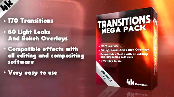 Videohive Transitions Mega Pack