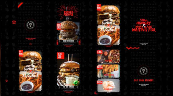 Food Delivery Instagram Promo – Motionarray