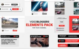 Youtube Channel Blogers Pack – Motionarray